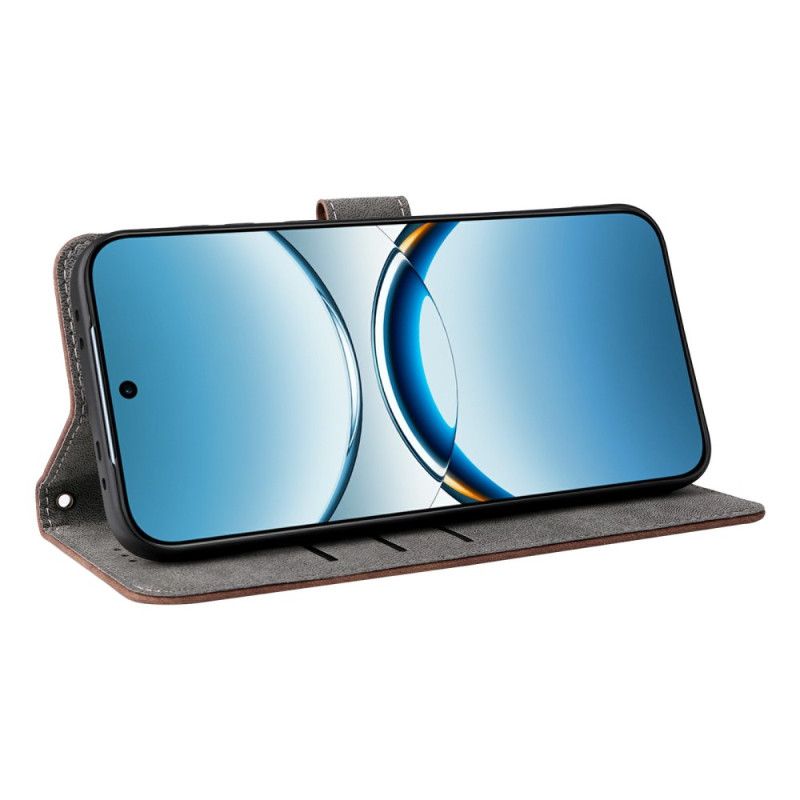 Peněženková Pouzdra Oppo Find X8 Semišový Efekt Rfid Ochrana