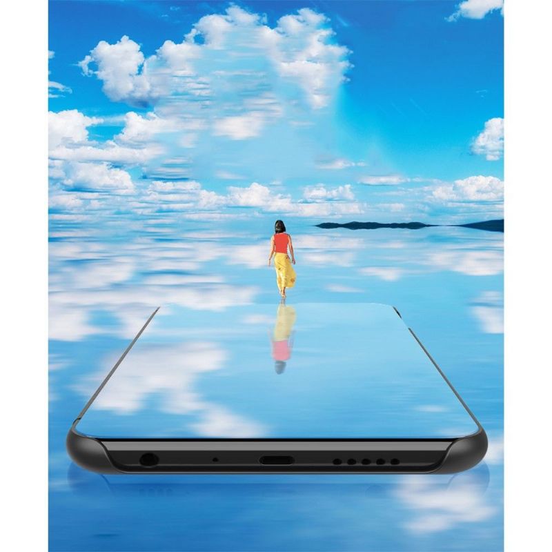 Kryt Na Samsung Galaxy A51 5G Flipové Pouzdro Zrcadlový Efekt