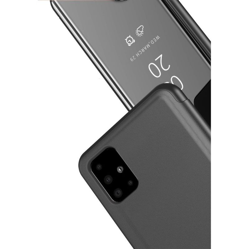 Kryt Na Samsung Galaxy A51 5G Flipové Pouzdro Zrcadlový Efekt