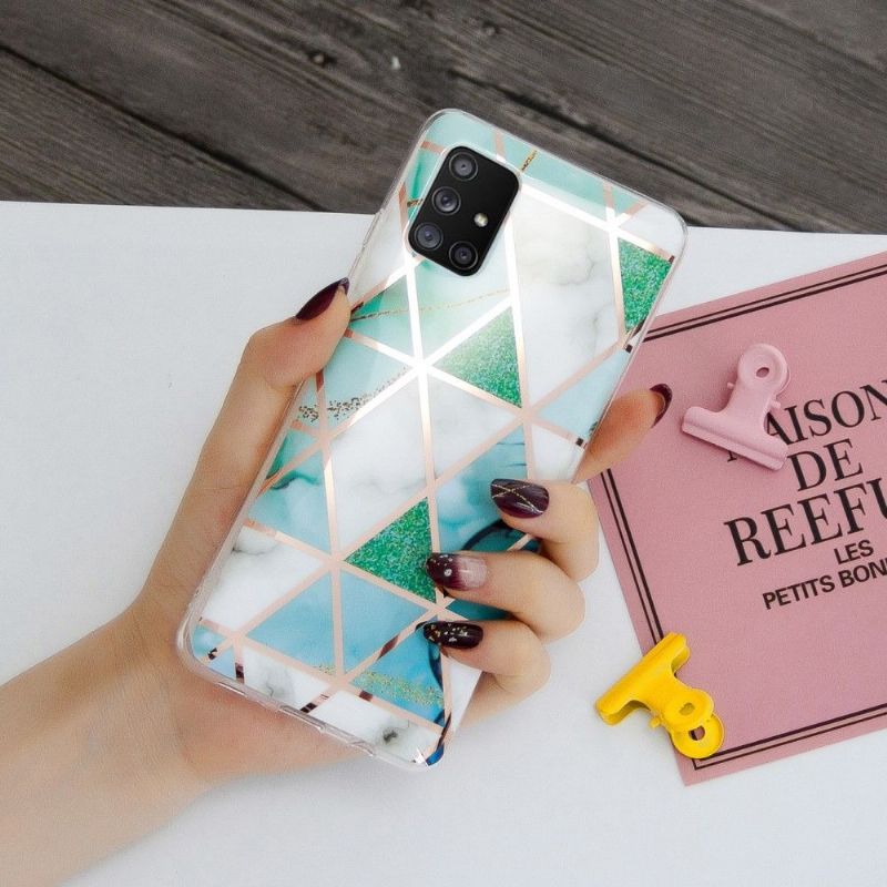 Kryty Na Mobil Na Samsung Galaxy A51 5G Flexibilní Geometrie