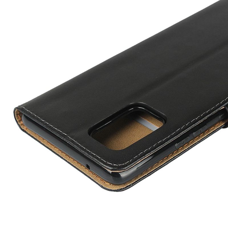 Pouzdra Na Samsung Galaxy A51 5G Peněženkové Pouzdro Flipové Pouzdro - Černá