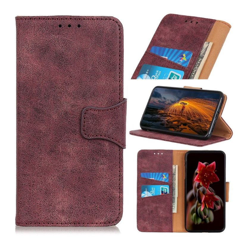 Pouzdra Na Samsung Galaxy A51 5G Vintage Umělá Kůže