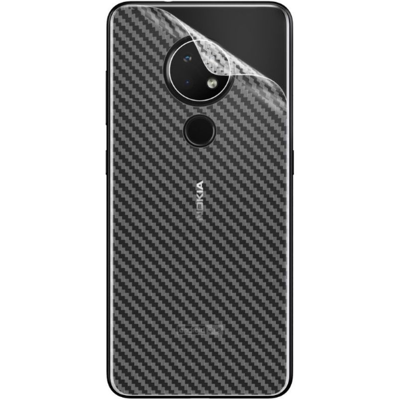 Carbonové Zadní Fólie Pro Nokia 7.2 (2 Kusy)