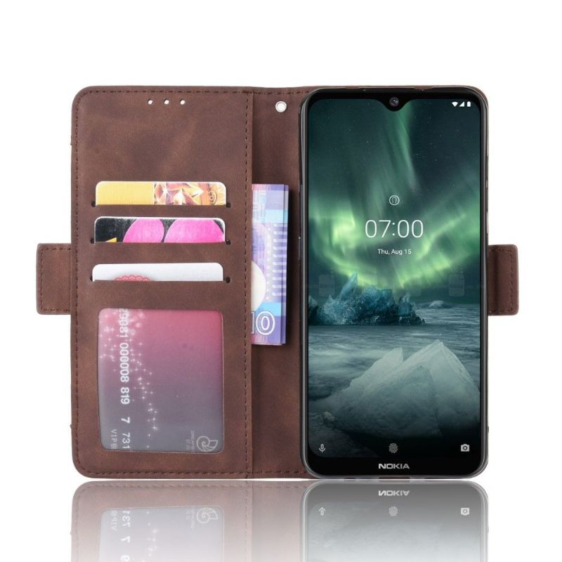 Flipové Pouzdro Na Nokia 7.2 Premium S Držitelem Karty