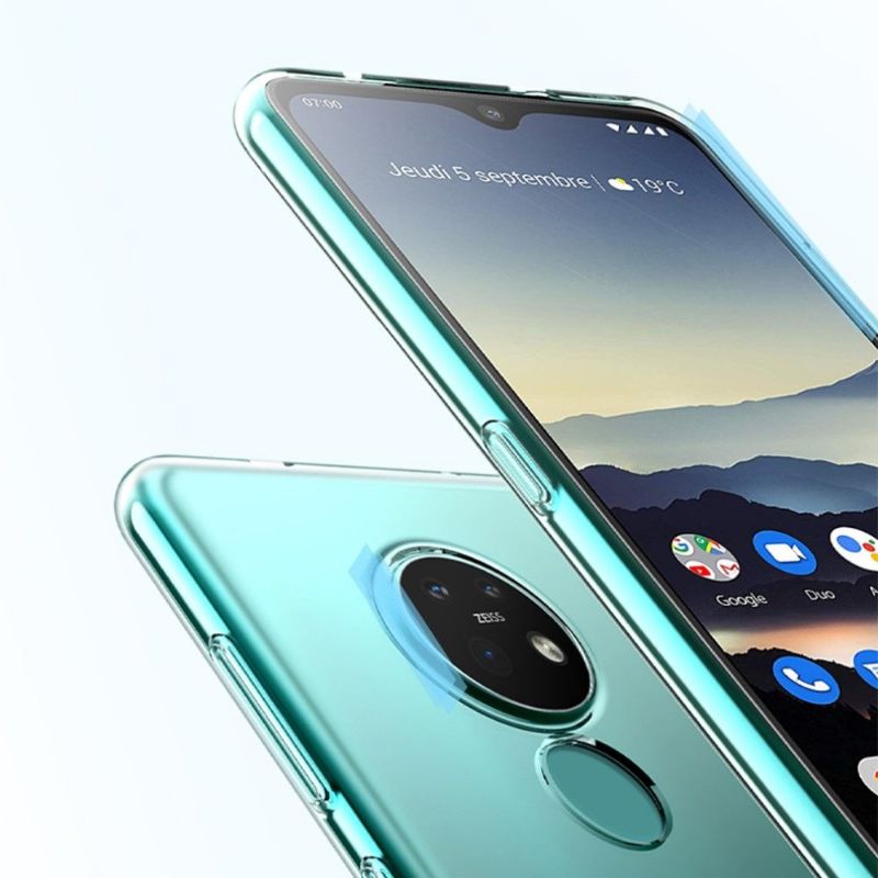 Kryty Na Mobil Na Nokia 7.2 Transparentní Silikon