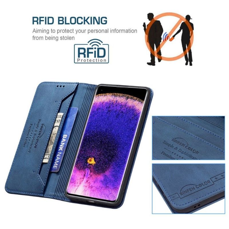 Flipové Pouzdro Na Oppo Reno 7 Kožené Pouzdro Binfen Flip Series-5