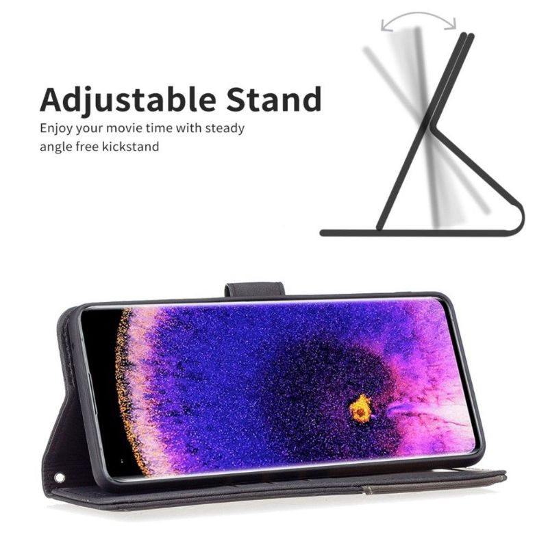 Flipové Pouzdro Na Oppo Reno 7 Magnetická Řada Binfen-2