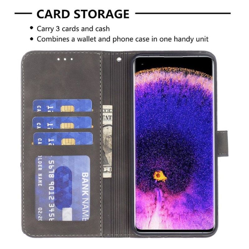 Flipové Pouzdro Na Oppo Reno 7 Magnetická Řada Binfen-2