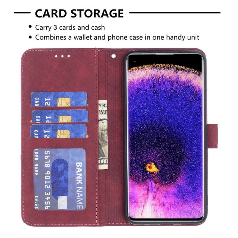 Flipové Pouzdro Na Oppo Reno 7 Magnetická Řada Binfen-2