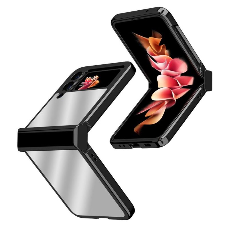 Kryt Na Samsung Galaxy Z Flip 3 5G Flipové Pouzdro Luxusní Zrcadlový Efekt