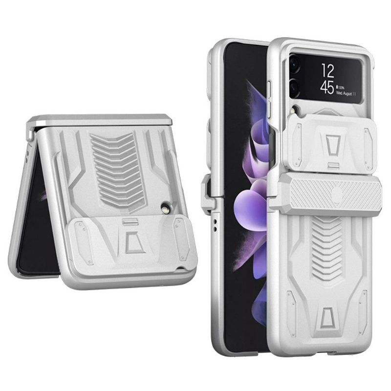 Kryt Na Samsung Galaxy Z Flip 3 5G Flipové Pouzdro Robustní Štít S Krytkou Objektivu