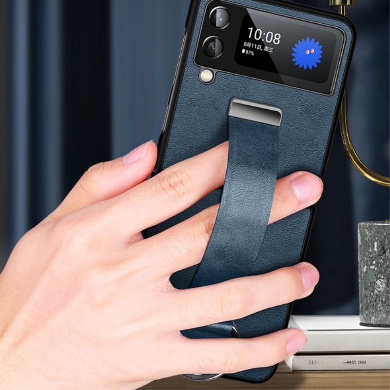 Kryt Na Samsung Galaxy Z Flip 3 5G Flipové Pouzdro Sulada S Popruhem