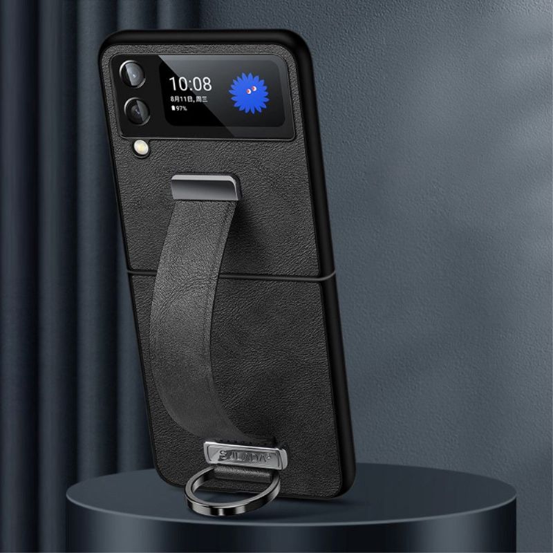 Kryt Na Samsung Galaxy Z Flip 3 5G Flipové Pouzdro Sulada S Popruhem