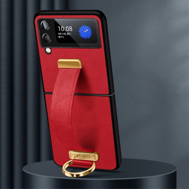 Kryt Na Samsung Galaxy Z Flip 3 5G Flipové Pouzdro Sulada S Popruhem