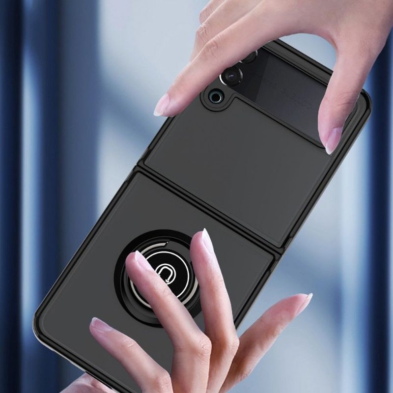 Kryt Na Samsung Galaxy Z Flip 3 5G Flipové Pouzdro Vyzvánění S Barevnými Tlačítky