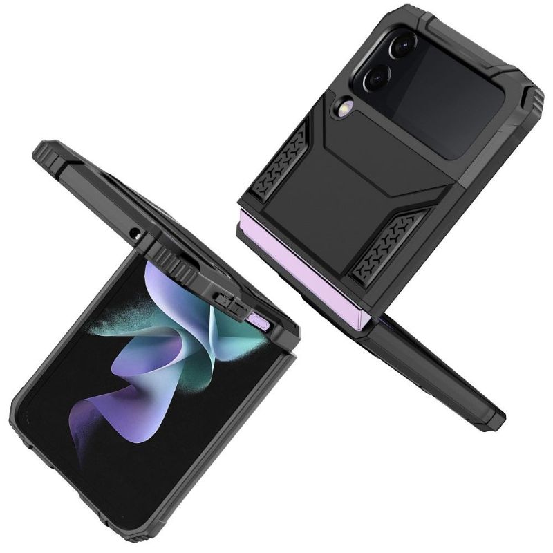 Kryt Na Samsung Galaxy Z Flip 3 5G Heavy Duty S Rotujícím Kroužkem