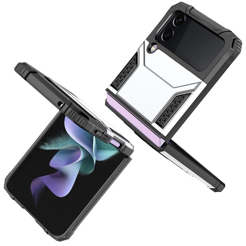 Kryt Na Samsung Galaxy Z Flip 3 5G Heavy Duty S Rotujícím Kroužkem