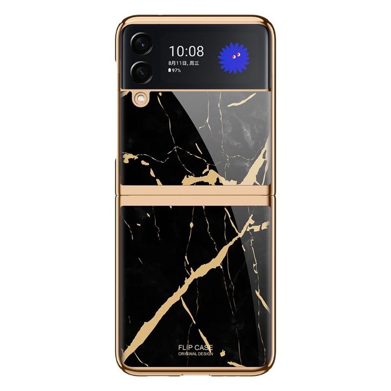 Kryt Na Samsung Galaxy Z Flip 3 5G Prémiový Mramor