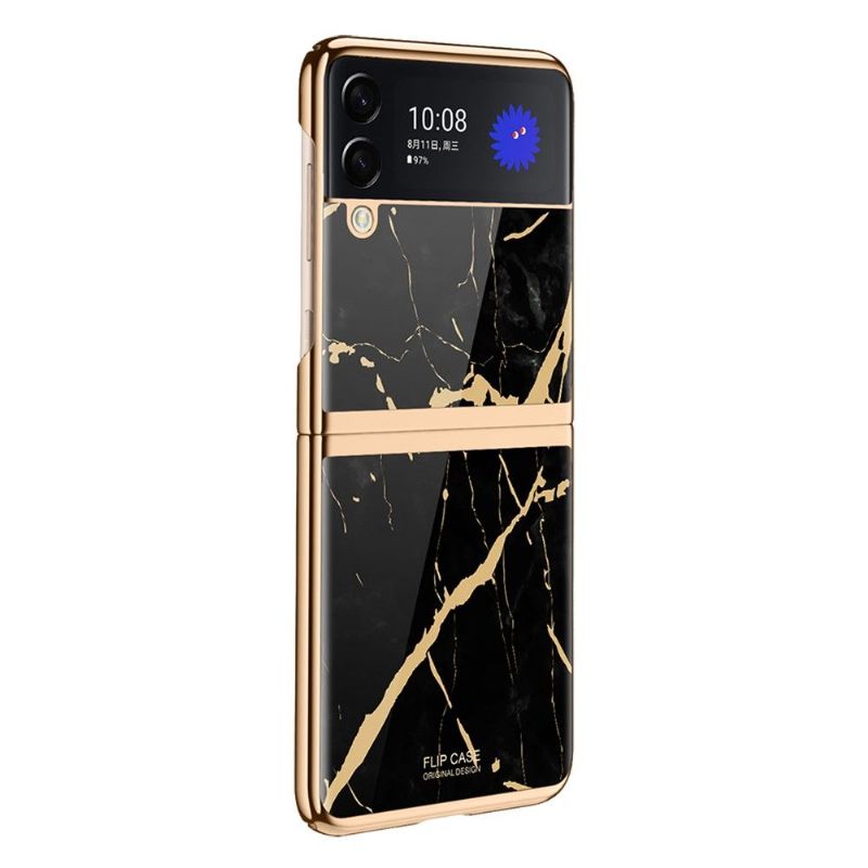 Kryt Na Samsung Galaxy Z Flip 3 5G Prémiový Mramor