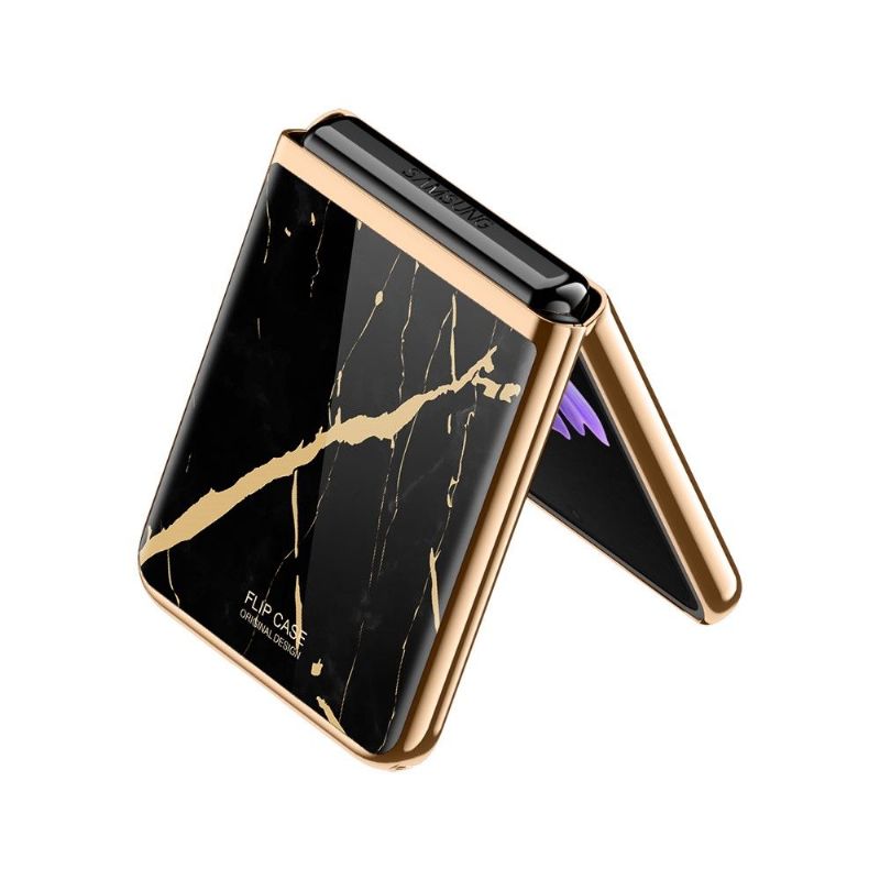Kryt Na Samsung Galaxy Z Flip 3 5G Prémiový Mramor