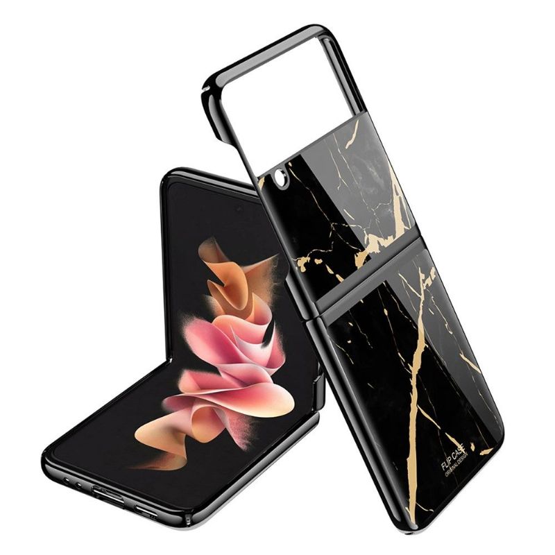 Kryt Na Samsung Galaxy Z Flip 3 5G Prémiový Mramor