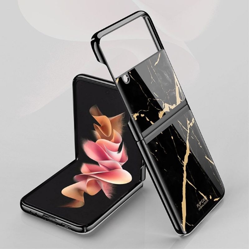 Kryt Na Samsung Galaxy Z Flip 3 5G Prémiový Mramor