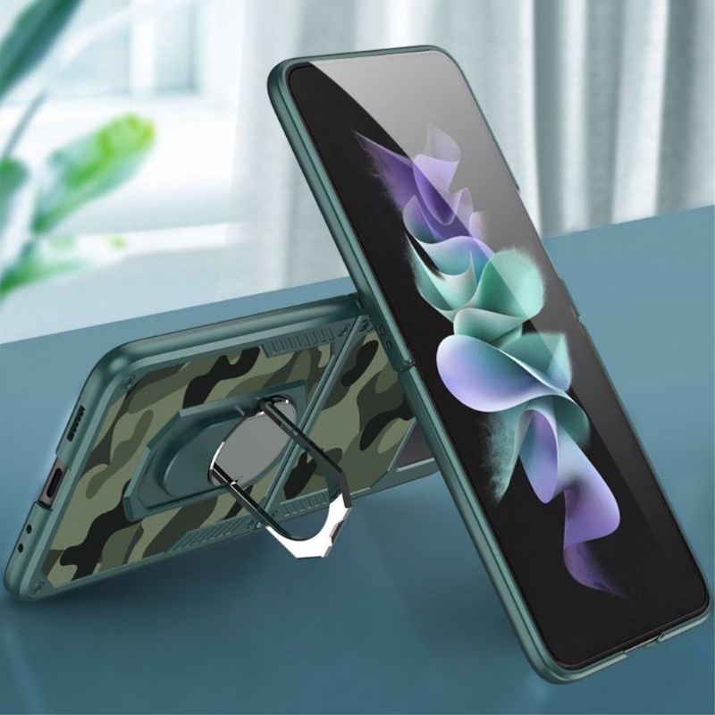 Kryty Na Mobil Na Samsung Galaxy Z Flip 3 5G Maskovací Prsten