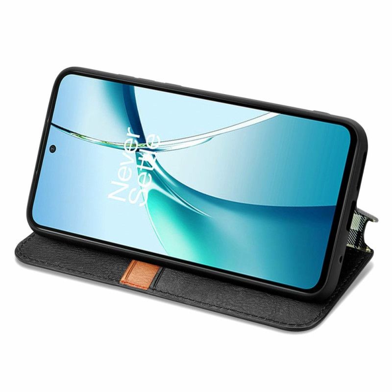 Kožené Pouzdro Folio Xiaomi Redmi Note 15 Pro Plus 5g Diamantový Vzor