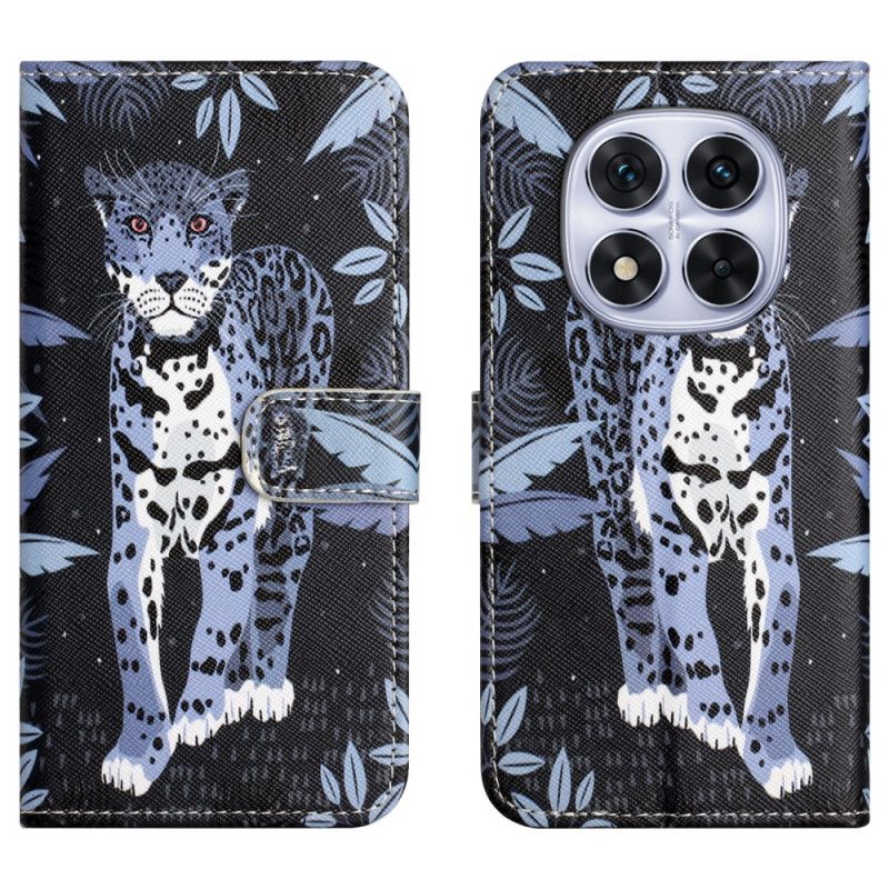 Kožený Kryt Na Xiaomi Redmi Note 15 Pro Plus 5g Leopard