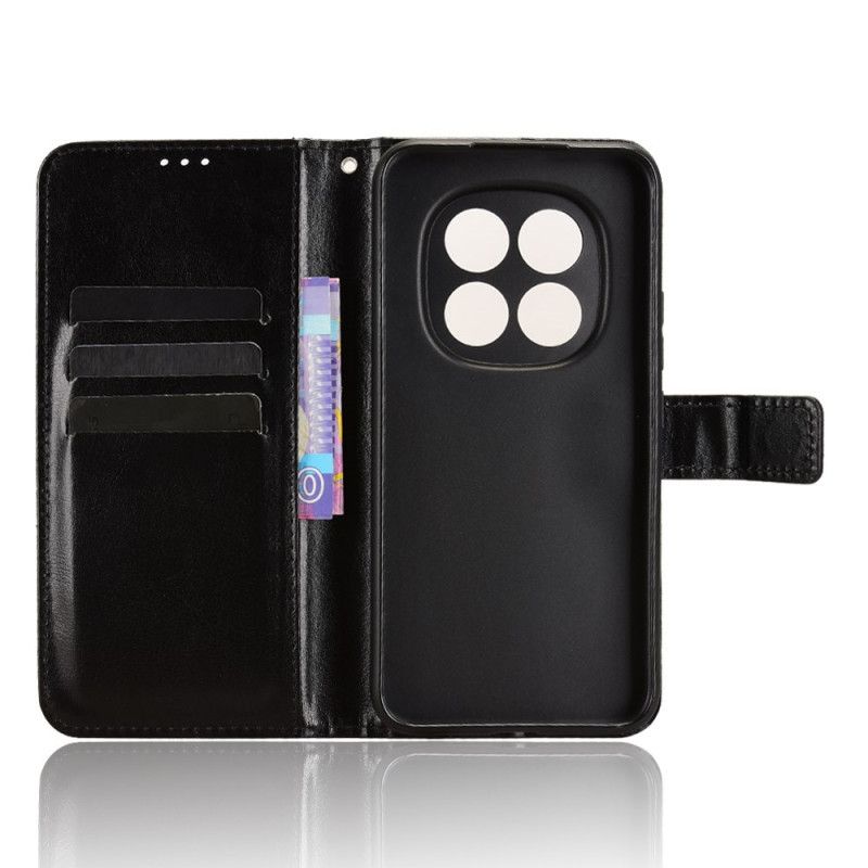 Kožený Kryt Xiaomi Redmi Note 15 Pro Plus 5g Okázalá Umělá Kůže