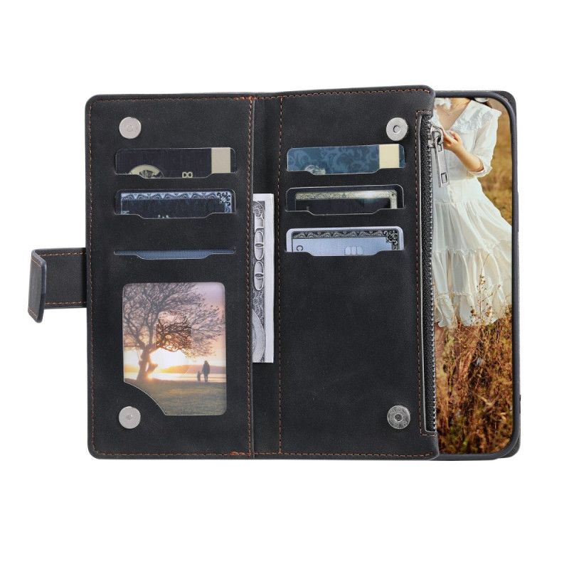 Kožený Kryt Xiaomi Redmi Note 15 Pro Plus 5g Prošívaný Design