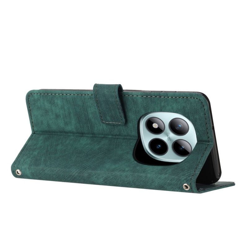 Kožený Kryt Xiaomi Redmi Note 15 Pro Plus 5g Retro Design