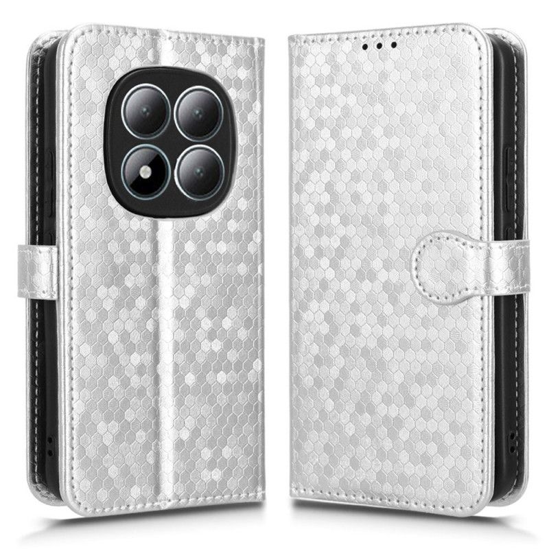 Kožený Kryt Xiaomi Redmi Note 15 Pro Plus 5g Třpytivé Tečky