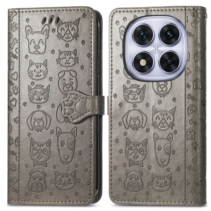 Peněženková Pouzdra Xiaomi Redmi Note 15 Pro Plus 5g Kryty Na Mobil Animovaná Zvířata