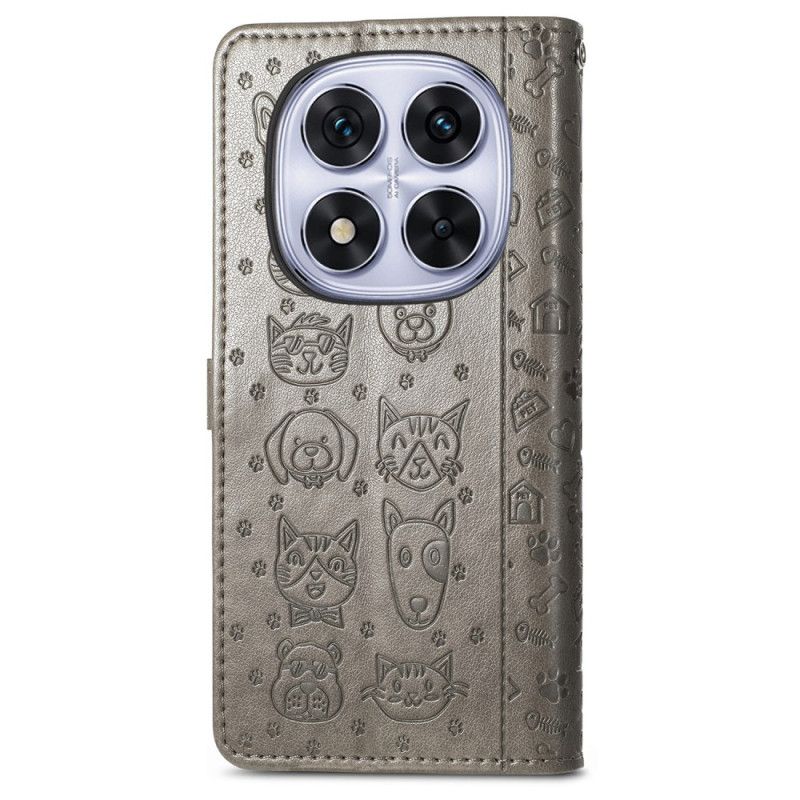 Peněženková Pouzdra Xiaomi Redmi Note 15 Pro Plus 5g Kryty Na Mobil Animovaná Zvířata