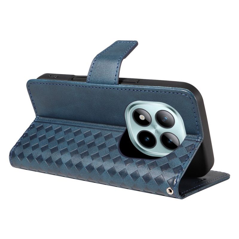 Peněženková Pouzdra Xiaomi Redmi Note 15 Pro Plus 5g Kryty Na Mobil Kostkovaný Vzor Na Okraji