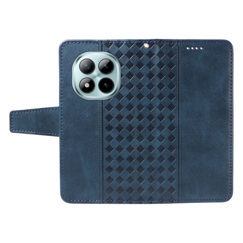 Peněženková Pouzdra Xiaomi Redmi Note 15 Pro Plus 5g Kryty Na Mobil Kostkovaný Vzor Na Okraji