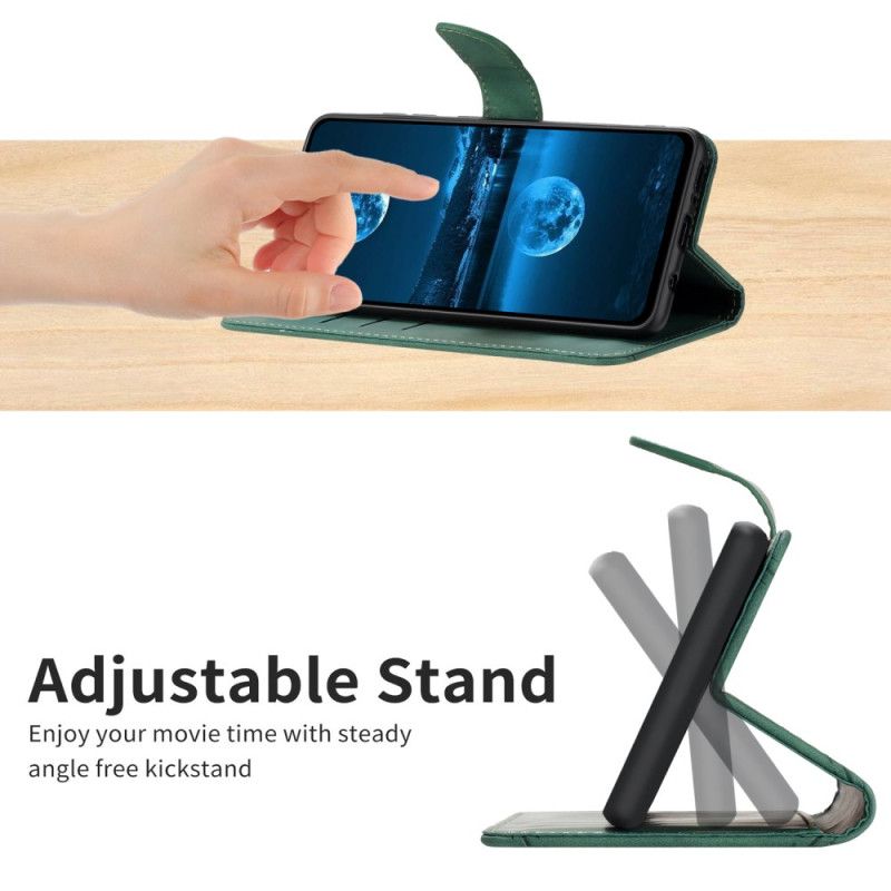 Peněženková Pouzdra Xiaomi Redmi Note 15 Pro Plus 5g Kryty Na Mobil Linie A Pruhy