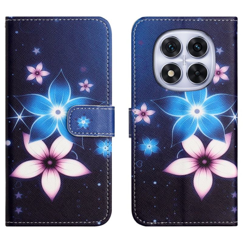 Peněženková Pouzdra Xiaomi Redmi Note 15 Pro Plus 5g Kryty Na Mobil Měsíční Květiny