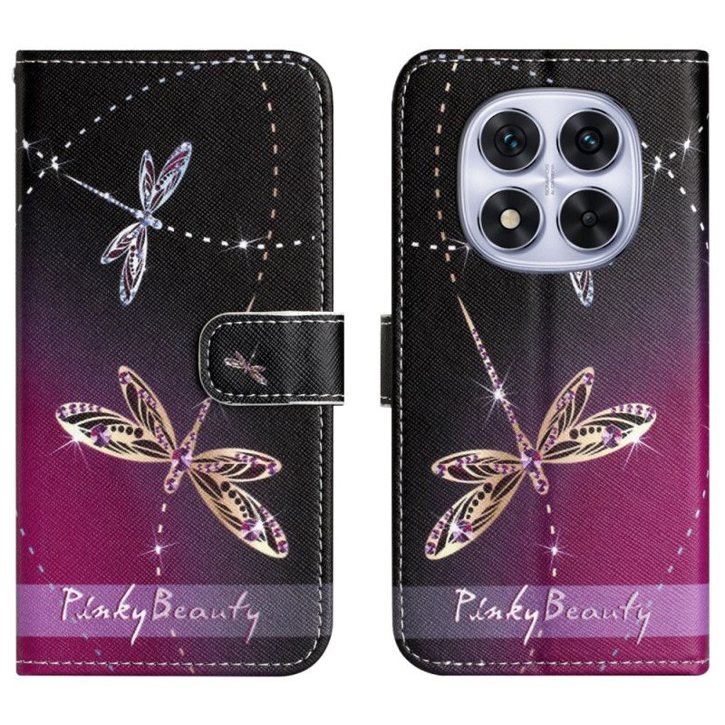 Peněženková Pouzdra Xiaomi Redmi Note 15 Pro Plus 5g Kryty Na Mobil Vážky