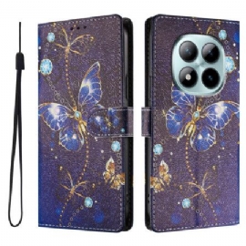 Peněženková Pouzdra Xiaomi Redmi Note 15 Pro Plus 5g Kryty Na Mobil Vzácní Motýli