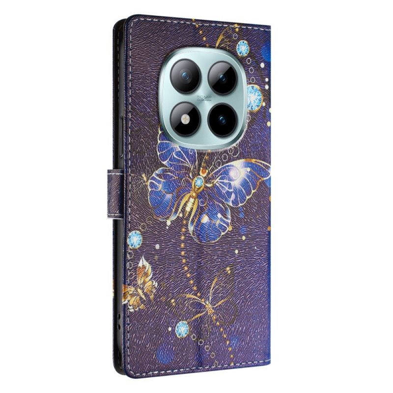 Peněženková Pouzdra Xiaomi Redmi Note 15 Pro Plus 5g Kryty Na Mobil Vzácní Motýli