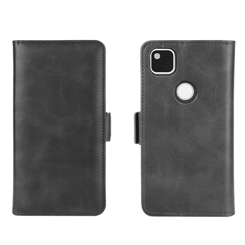 Flipové Pouzdro Na Google Pixel 4a Matná Umělá Kůže