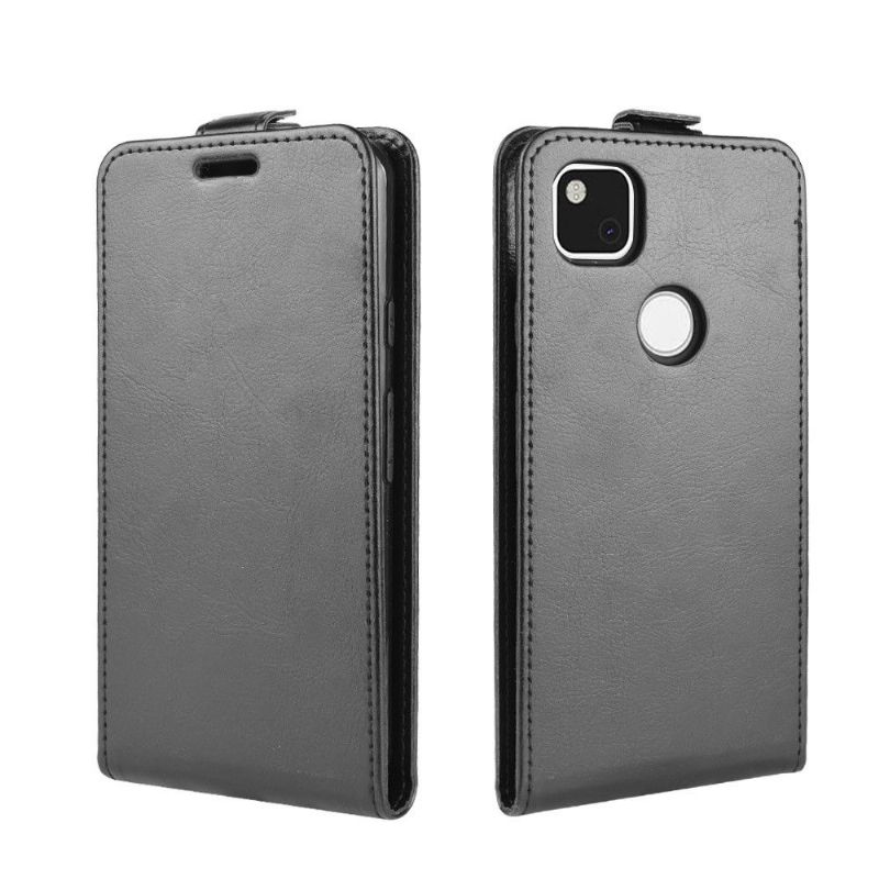 Kožené Pouzdro Folio Na Google Pixel 4a Flipové Pouzdro Vertikální Umělá Kůže