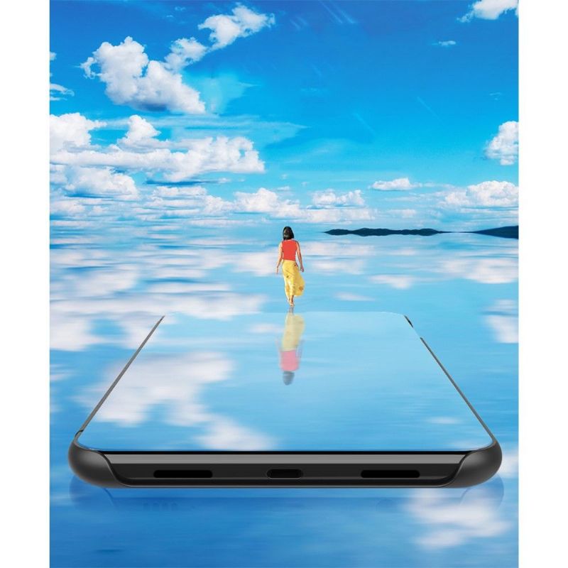 Kryt Na Google Pixel 4a Flipové Pouzdro Zrcadlový Efekt