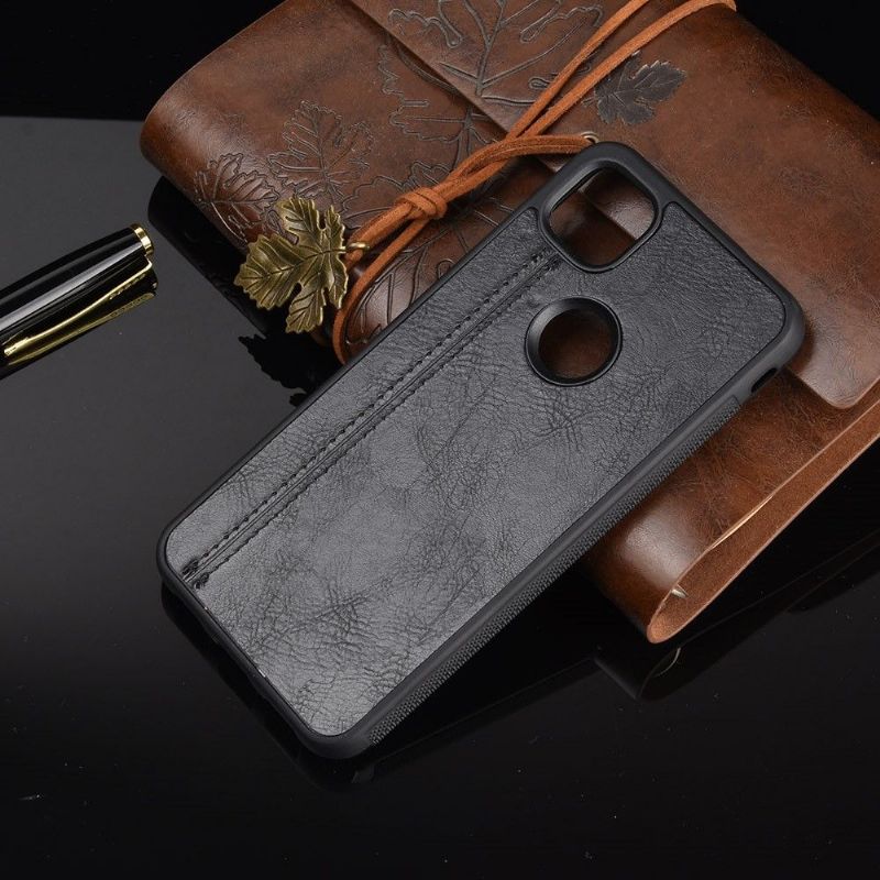 Kryt Na Google Pixel 4a Kožený Efekt