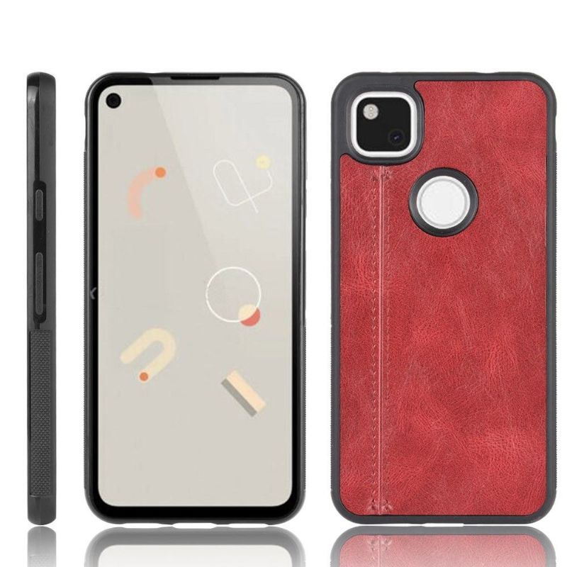 Kryt Na Google Pixel 4a Kožený Efekt