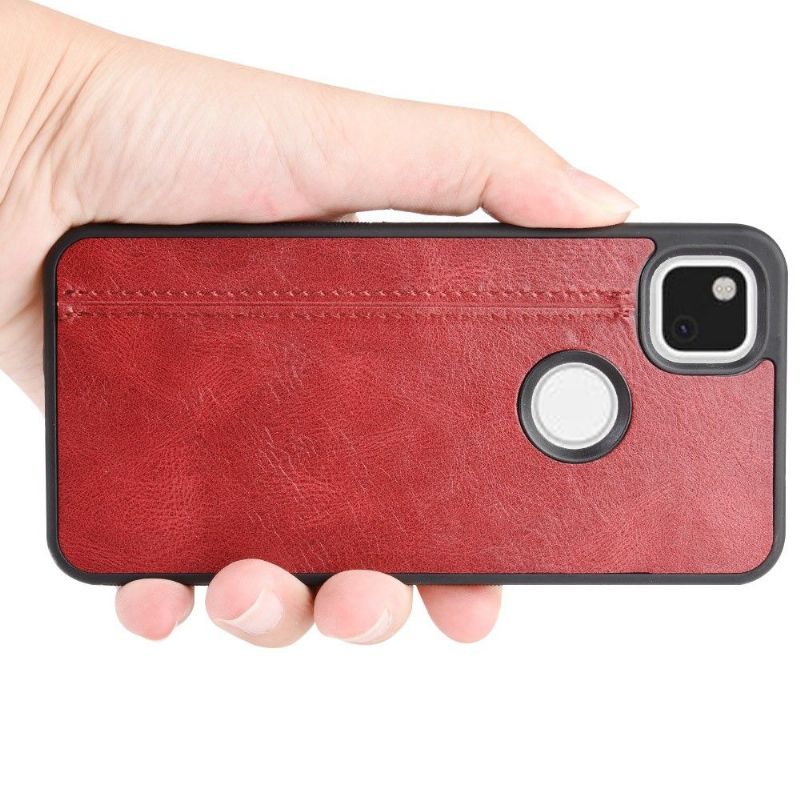 Kryt Na Google Pixel 4a Kožený Efekt