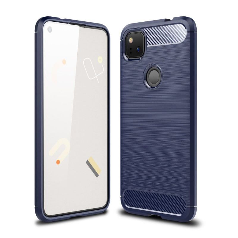 Kryty Na Mobil Na Google Pixel 4a Flexibilní Kartáčovaný Efekt