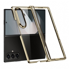 Kryt Na Samsung Galaxy Z Fold 7 Design S Kovovým Efektem A Panty